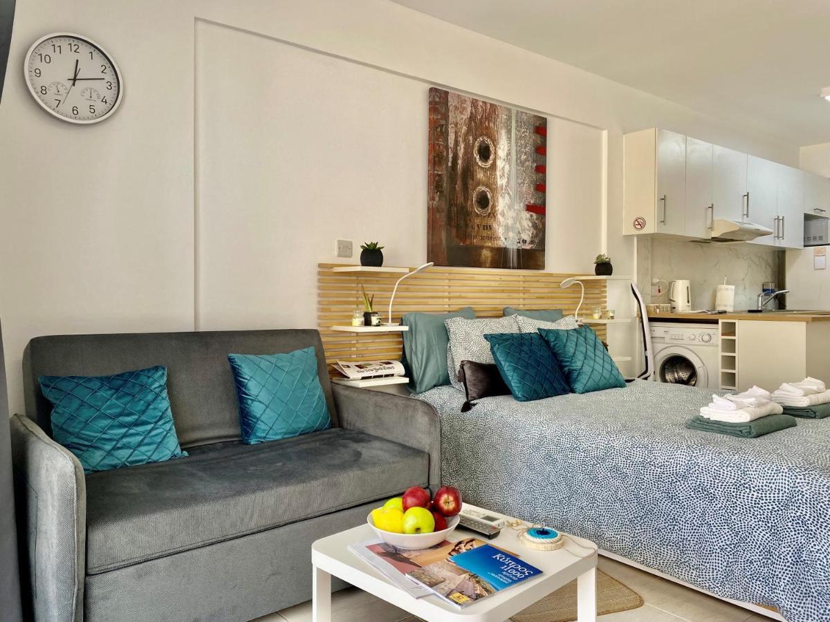 Ev Zin:Cozy, Newly Rennovated, Studio, Swimming Pool B102 Paphos Exterior foto