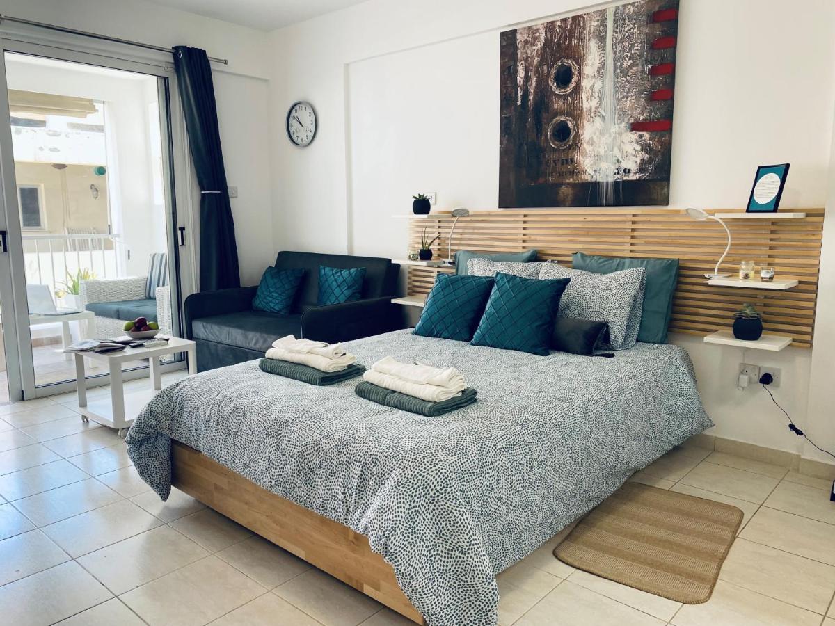 Ev Zin:Cozy, Newly Rennovated, Studio, Swimming Pool B102 Paphos Exterior foto